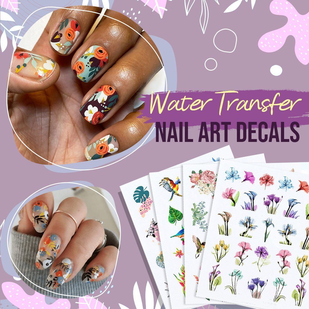 Water Transfer Nail Art Decals
