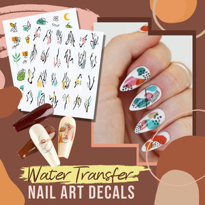 Water Transfer Nail Art Decals