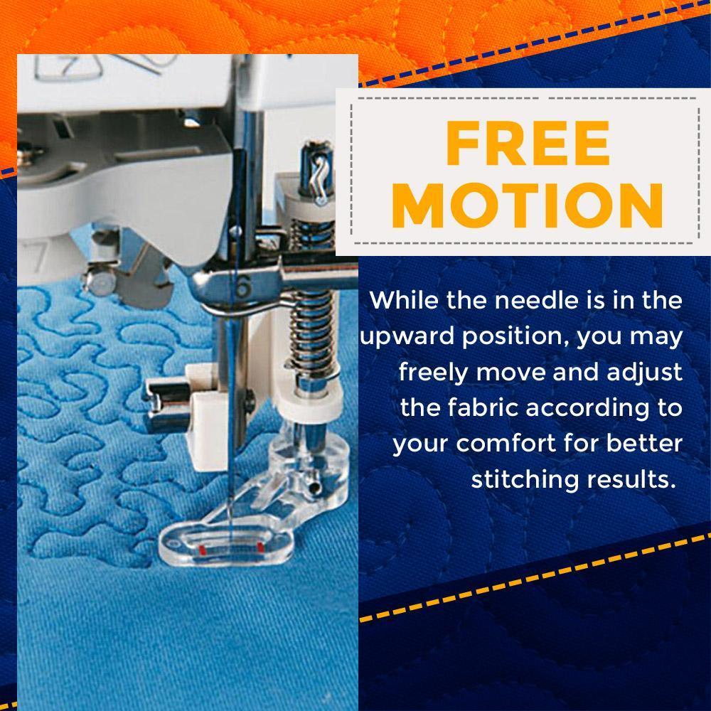 Free Motion Embroidery Quilting Foot Presser