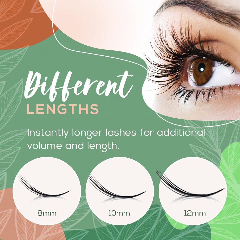 Cluster Eyelashes Eyelash Extension  [BUY ONE GET ONE FREE]