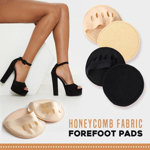 Honeycomb Fabric Forefoot Pads- 3 pairs
