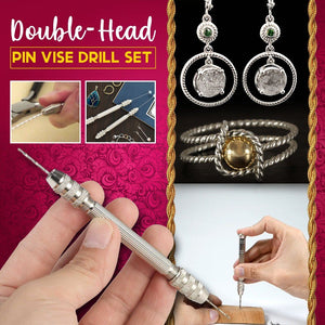 Double-Head Pin Vise Drill Set