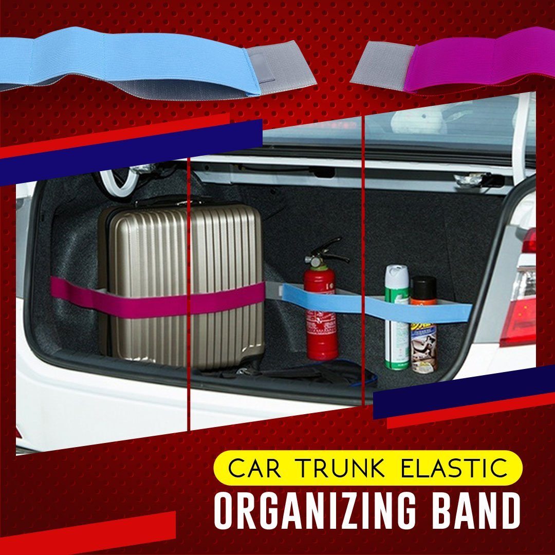 Car Trunk Elastic Organizing Strap