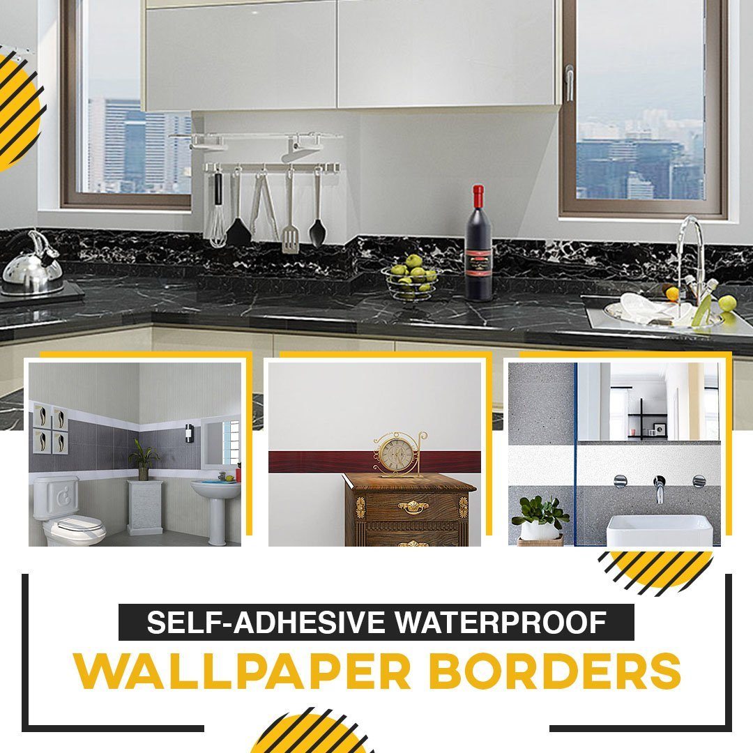 Self-Adhesive Waterproof Wallpaper Border