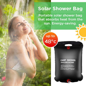 Solar-Heating Camping Shower Bag