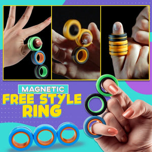 Magnetic Free Style Ring
