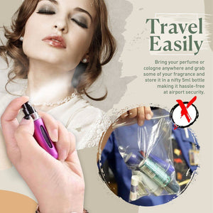 Mini Portable Perfume Travel Atomizer