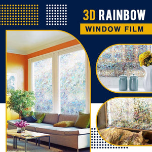 3D Rainbow Window Film