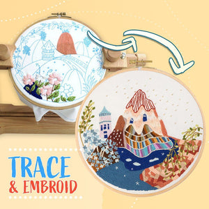 DIY Fairy Tales Embroidery Set