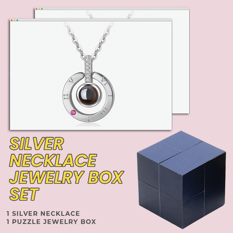 Message Ring, Necklace, Puzzle Jewelry Box