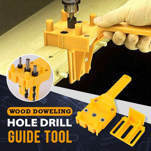 Wood Doweling Hole Drill Guide Tool