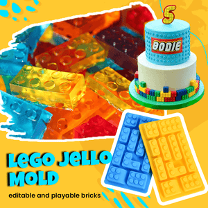 Brick Toy Jello Mold (2 Pack)