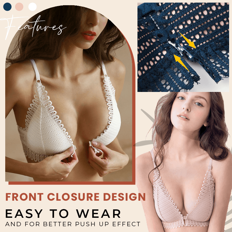 Magical Front Closure Wirefree Brassiere