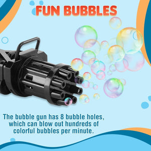 Electric Bubble Gatling Gun