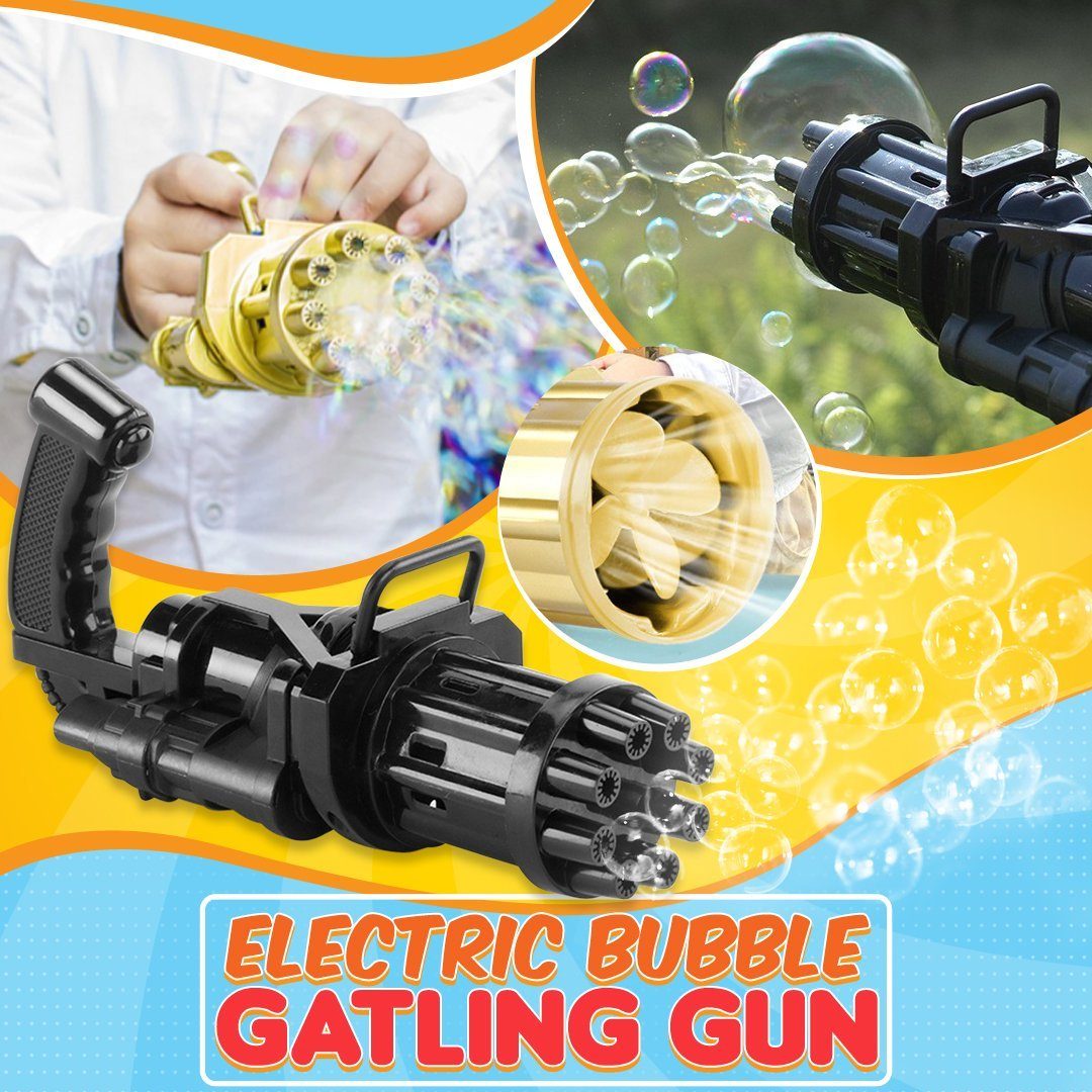 Electric Bubble Gatling Gun