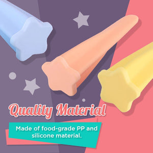 4pcs Set Silicone Popsicle Mould