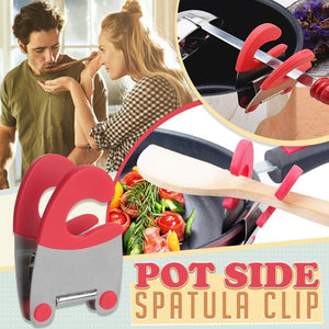Pot Side Spatula Clip