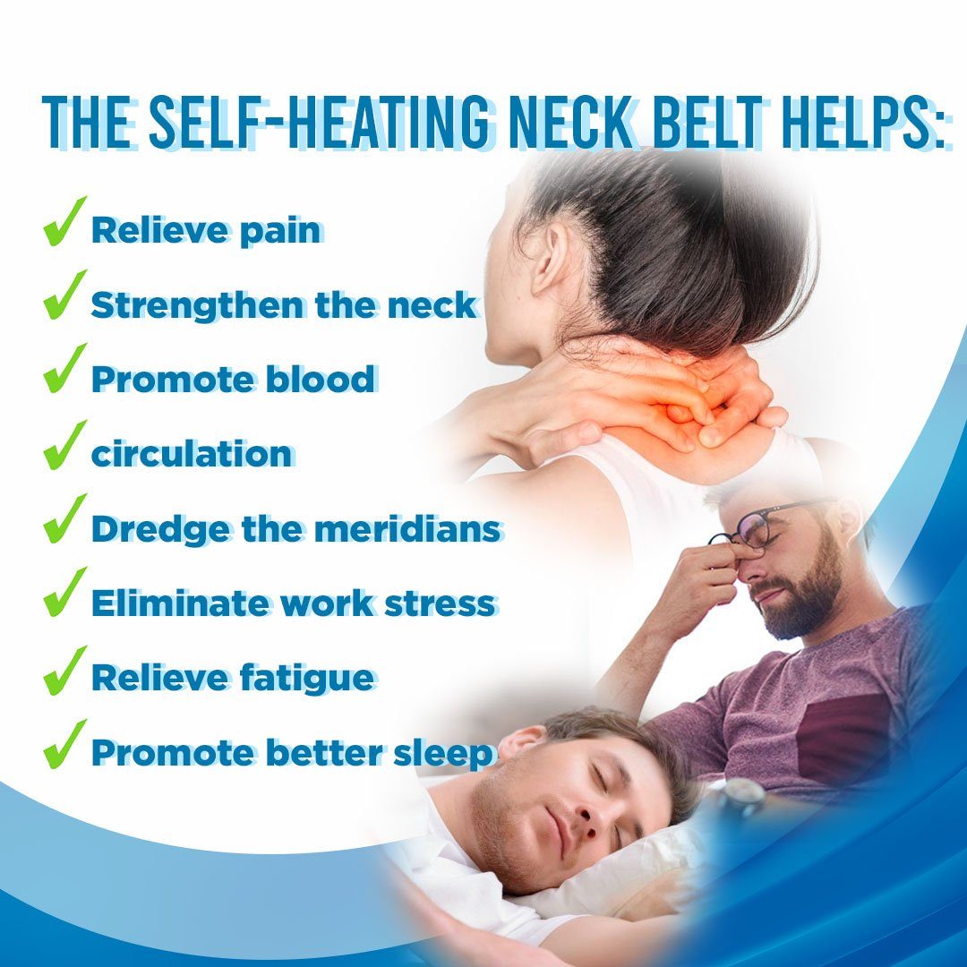 Self-Heating Neck Belt