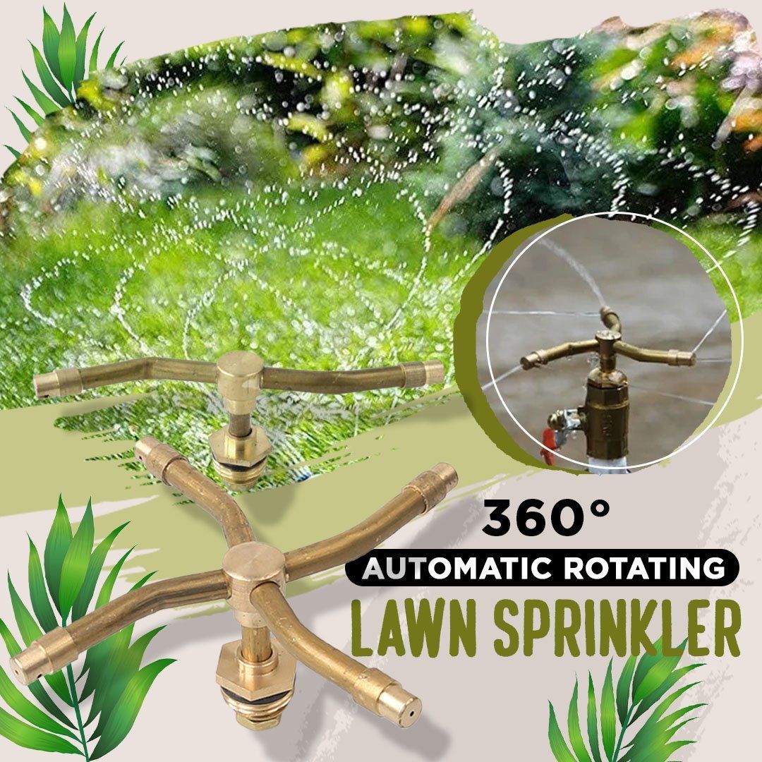 360° Automatic Rotating Lawn Sprinkler