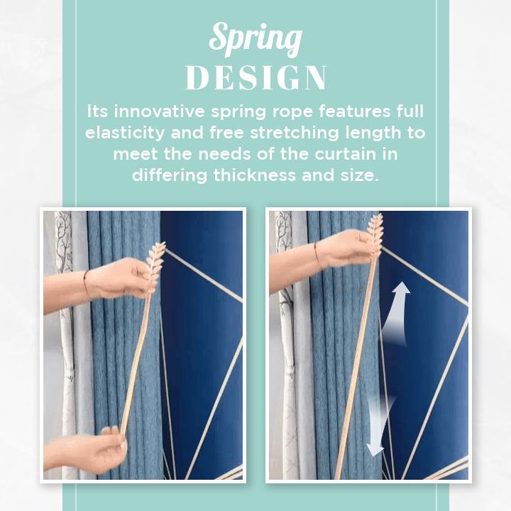 FitsAll Curtain Spring Buckle
