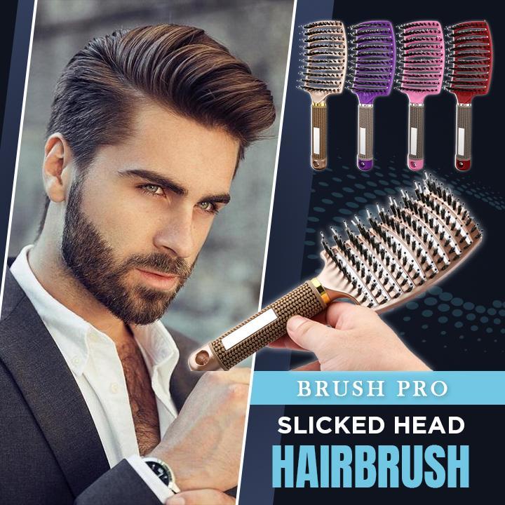 Brush Pro Slicked Head Hairbrush