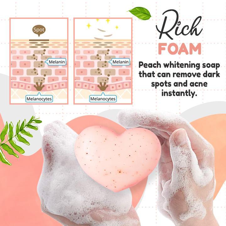 PeachGlory Natural Whitening Soap