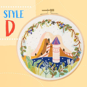 DIY Fairy Tales Embroidery Set